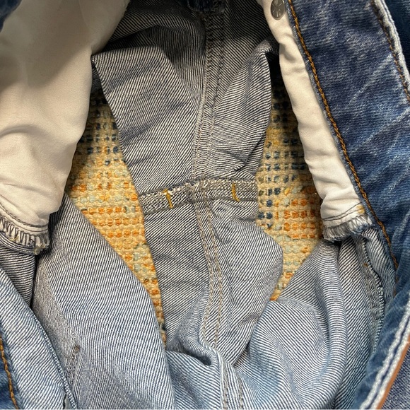 One Teaspoon High Rise Bandit Cuffed Jean Shorts Size 27 1.5in Inseam Booty - Picture 10 of 11